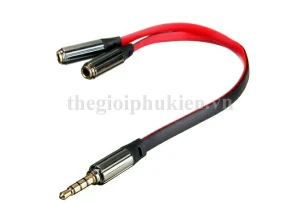 Bộ chia tai nghe 2 cổng giắc cắm 3.5mm
