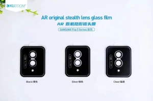 Bộ dán bảo vệ mắt camera cho SamSung Galaxy Z Flip5 chính hãng Kuzoom