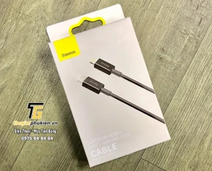 Cáp sạc nhanh 20W Baseus Type-C to Lightning CATLYS-A01 dài 2m