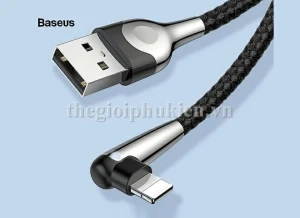 Cáp sạc siêu bền Baseus Sharp Bird Lightning cho iPhone/ iPad (Metal MVP Elbow Mobile Game Cable) dài 1m