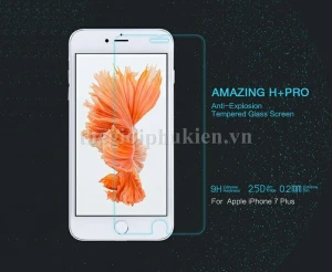Dán kính cường lực iPhone 7 Plus chính hãng Nillkin H Pro