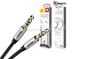Dây cáp âm thanh chất lượng cao AUX Audio 3.5 Baseus M30 (Aux Cable 3.5mm Jack Male to Male)