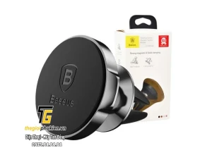 Giá đỡ điện thoại nam châm Baseus SUER-A01 kẹp cửa gió