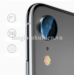 Kính cường lực bảo vệ Camera iPhone XR chính hãng Baseus