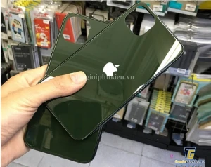 Ốp lưng chống sốc iPhone 11 Pro Max lưng kính viền màu TPU dẻo
