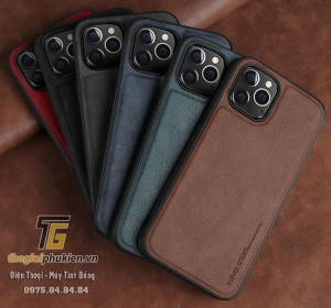 Ốp lưng da chính hãng X-Level dành cho iPhone 12 Pro Max