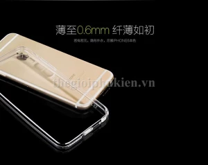 Ốp lưng dẻo trong suốt iPhone 6 chính hãng HOCO Light