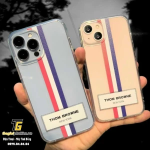 Ốp lưng iPhone 13 Pro Max hiệu Thom Browne cao cấp