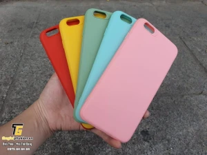 Ốp lưng iPhone 6 Plus dẻo nhiều màu bảo vệ camera