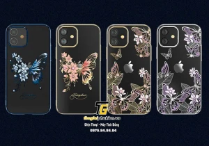 Ốp lưng Kingxbar đính đá Swarovski iPhone 12 cao cấp