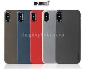 Ốp lưng lụa iPhone XS Max chính hãng Memumi siêu mỏng 0.3mm