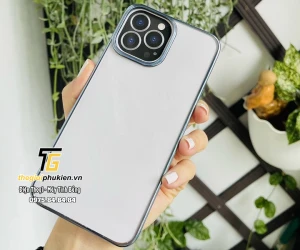 Ốp lưng nhựa trong cứng viền màu iPhone 14 Pro hiệu DEVIA