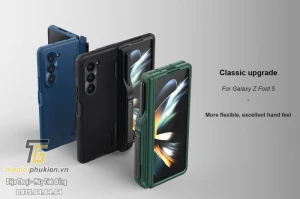 Ốp lưng Nillkin Super Frosted Shield Fold Pen holder cho Samsung Galaxy Z Fold5