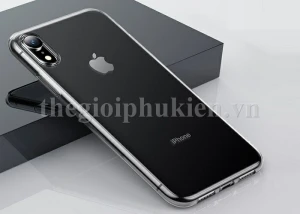 Ốp lưng silicon dẻo trong suốt cho iPhone XR