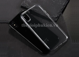 Ốp lưng silicon dẻo trong suốt cho iPhone XS Max