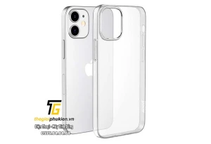 Ốp lưng silicon dẻo trong suốt iPhone 12 mini chính hãng HOCO Light