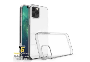 Ốp lưng silicon dẻo trong suốt iPhone 12 Pro Max siêu mỏng 0.6mm