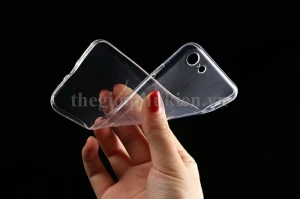 Ốp lưng silicon dẻo trong suốt iPhone 7 siêu mỏng 0.6 mm, bảo vệ camera