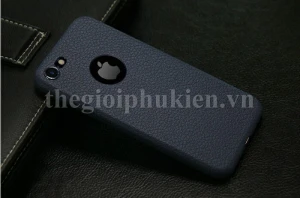 Ốp lưng silicon giả da iPhone 6, iPhone 6S