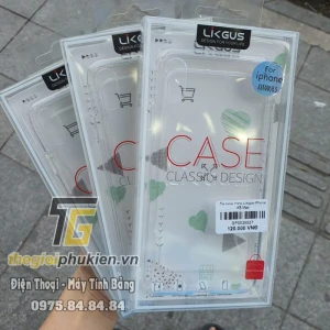 Ốp lưng trong suốt chống sốc iPhone XS Max chính hãng Likgus cao cấp