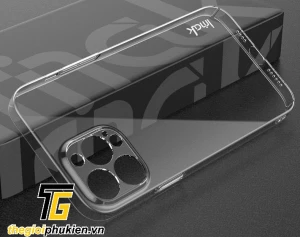 Ốp lưng trong suốt iPhone 13 Pro Max chính hãng IMAK (phủ nano)