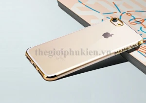 Ốp lưng trong suốt viền màu iPhone 8 chính hãng Baseus