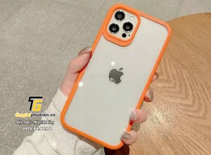 Ốp lưng trong viền màu hiệu Likgus Gear cho iPhone 12 Pro Max