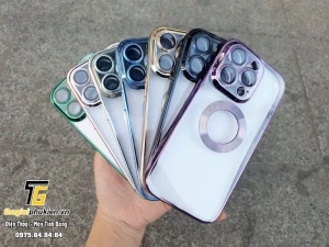 Ốp lưng viền màu hở táo bảo vệ camera iPhone 12 Pro Max chính hãng IRIS