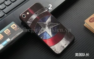 Ốp silicon 3D chống sốc iPhone SE 2020 chính hãng My Colors hình Captain Ameria (Đội trưởng Mỹ)