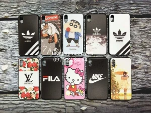 Ốp silicon in hình thời trang 3D iPhone X