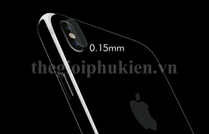 Tấm dán cường lực bảo vệ camera sau iPhone X chính hãng Benks