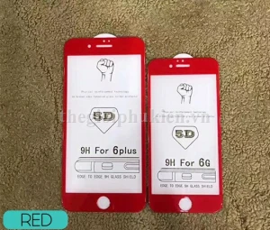 Tấm dán cường lực full màn hình 5D iPhone 6 Plus, 6S Plus