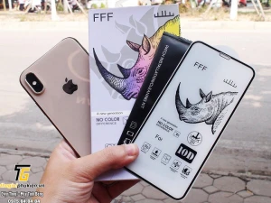 Tấm dán kính cường lực full màn hình 10D iPhone XS Max