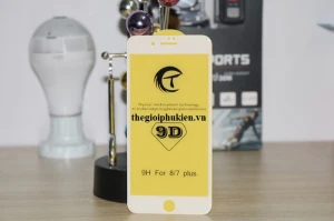 Tấm dán kính cường lực full màn hình 9D iPhone 8 Plus