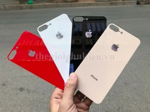 Tấm dán kính cường lực mặt lưng iPhone 7 Plus mô phỏng iPhone 8 Plus