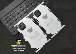 Tấm dán lưng viền trong suốt PPF(Paint Protection Film) iPhone 12