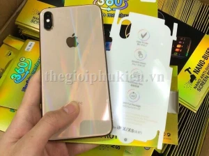 Tấm dán lưng viền trong suốt PPF(Paint Protection Film) iPhone X