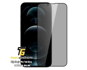 Tấm kính cường lực chống nhìn trộm full màn hình iPhone 15 chính hãng Nillkin Amazing Guardian