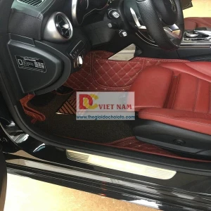 Bộ Thảm Lót Sàn 2 Lớp Ô Tô, Xe Hơi cao cấp Cho Xe 4 - 5 Chỗ cao cấp 45PUCC07-12 - SX Thủ Công