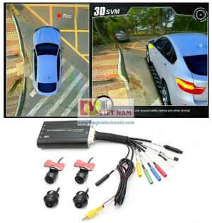 Camera hành trình 360 độ 3D cao cấp độ phân giải video 1920*1080P