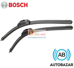 Cần gạt nước mưa xương mềm Bosch AEROFIT và Evolution dùng cho xe 4 -5 đến 7 chỗ kích thước 16 inch - 26 inch