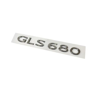 Decal tem chữ S680 và GLS680 dán đuôi xe ô tô Maybach
