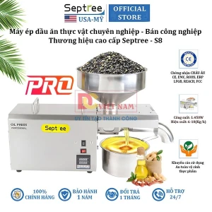 Máy ép dầu ăn thực vật chuyên nghiệp dùng trong gia đình, hộ kinh doanh, nhà hàng