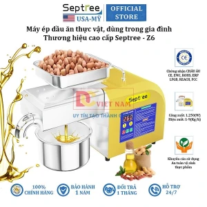 Máy ép dầu ăn thực vật, dùng trong gia đình. Thương hiệu cao cấp Septree - Z6