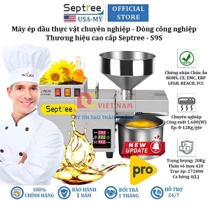 Máy ép dầu thực vật công nghiệp, dùng trong gia đình, nhà hàng