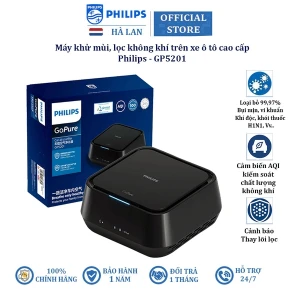 Máy khử mùi, lọc không khí trên xe ô tô. Thương hiệu Hà Lan cao cấp Philips _ GP5201
