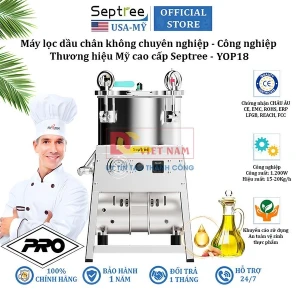 Máy lọc dầu ăn thực vật chân không chuyên nghiệp