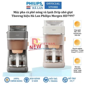 Máy pha cà phê nóng và lạnh Drip nhỏ giọt