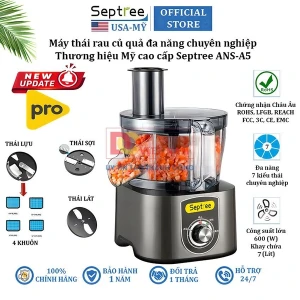 Máy thái rau củ quả đa năng chuyên nghiệp dùng cho gia đình