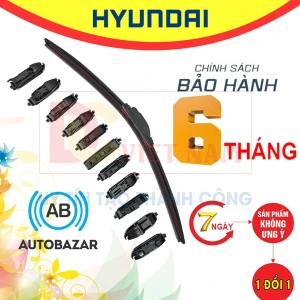 Thanh gạt nước mưa ô tô công nghệ Đức Nano Plus cao cấp dành cho các dòng xe của hãng HYUNDAI